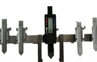 數顯示轍叉磨耗測量尺